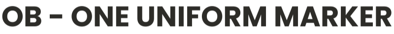 OB - ONE UNIFORM MARKER